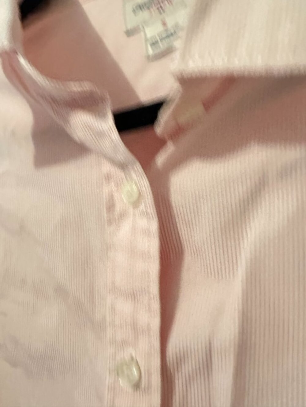 J.Crew Haberdashery Pink Pinstripe Cotton Button Down Shirt Small - Picture 6 of 8